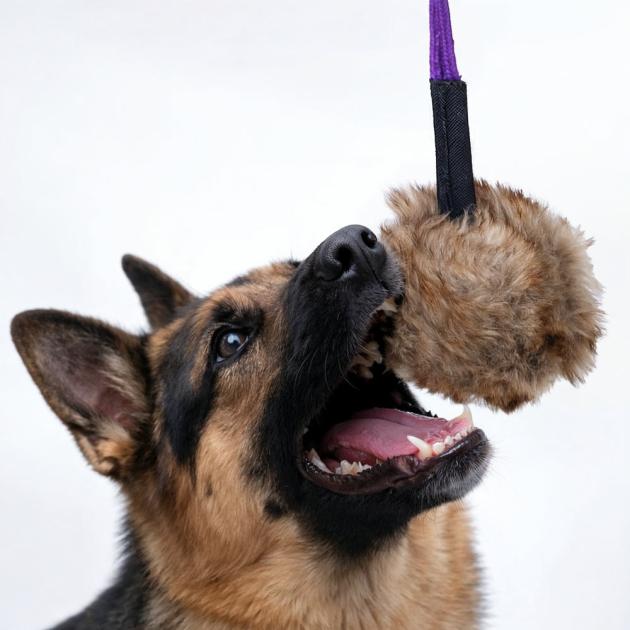 Grip Pup Fur Tug Toy